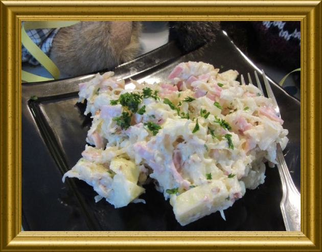 Apfel-Sauerkraut Salat aus der Taraland Lehrküche