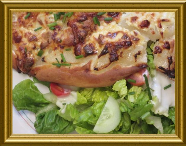 Flammkuchen mit Birnen aus der Taraland Lehrküche