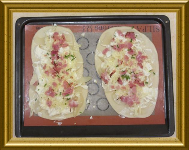 Flammkuchen mit Birnen aus der Taraland Lehrküche