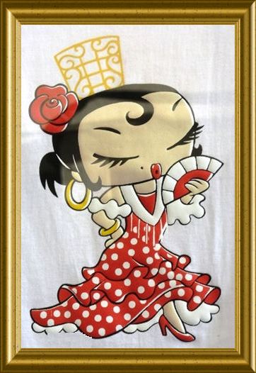 Spanische Dame aus der Taraland Lehrküche