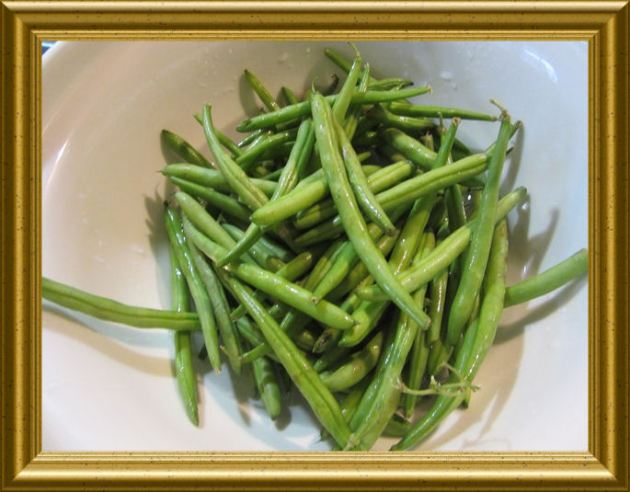 Grüne Bohnen aus der Taraland Lehrküche