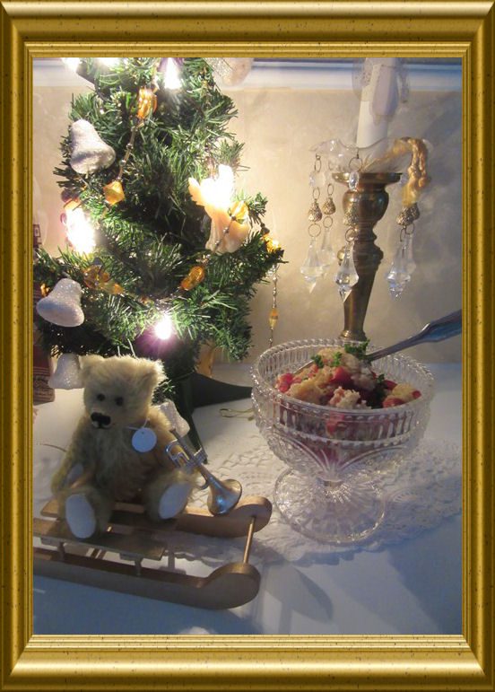 CousCous Salat mit Apfeltee Dressing aus der Taraland Lehrküche