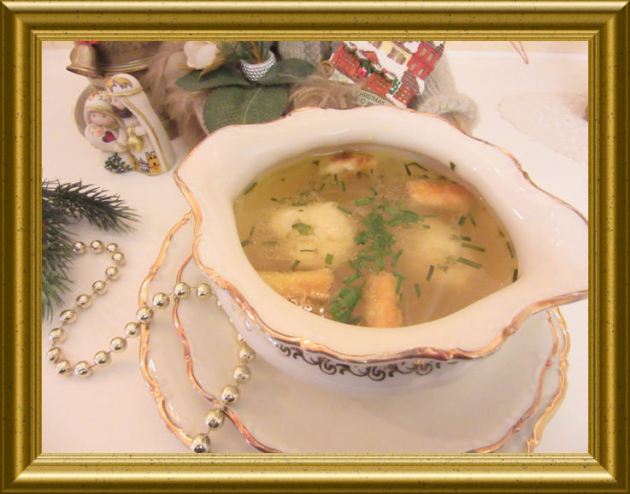 Festtagsbouillion aus der Taraland Lehrküche