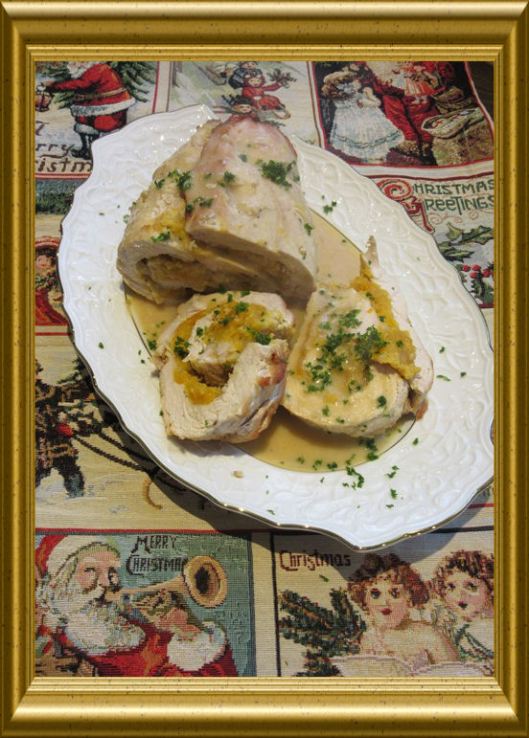 Gefüllte Truthahnbrust mit Aprikosen aus der Taraland Lehrküche