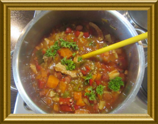 Graupeneintopf aus der Taraland Lehrküche