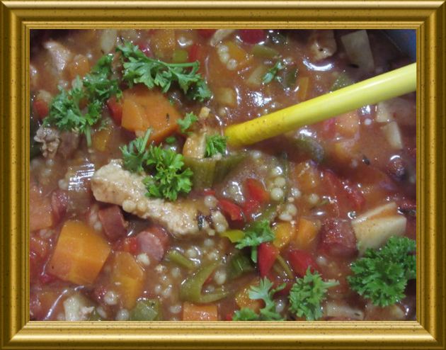 Graupeneintopf aus der Taraland Lehrküche