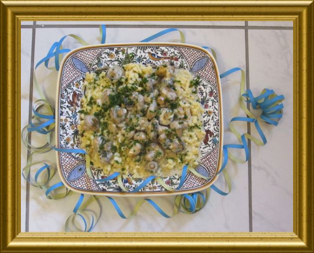 Champignon-Spätzle-Pfanne aus der Taraland Lehrküche