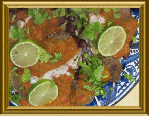 Fleischbällchen mit Bulgur á la Chili con Carne aus der Taraland Lehrküche