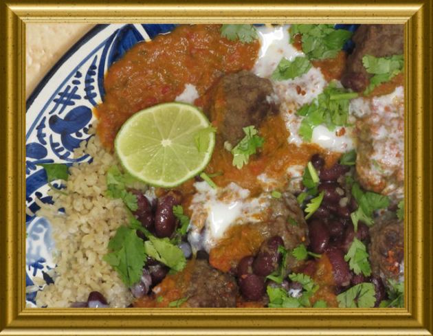 Fleischbällchen mit Bulgur á la Chili con Carne aus der Taraland Lehrküche