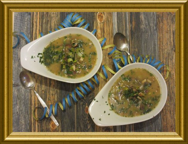 Kartoffelsuppe mit Steinpilzen aus der Taraland Lehrküche