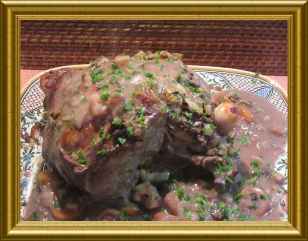 Lammkeule aus dem Bratenschlauch aus der Taraland Lehrküche