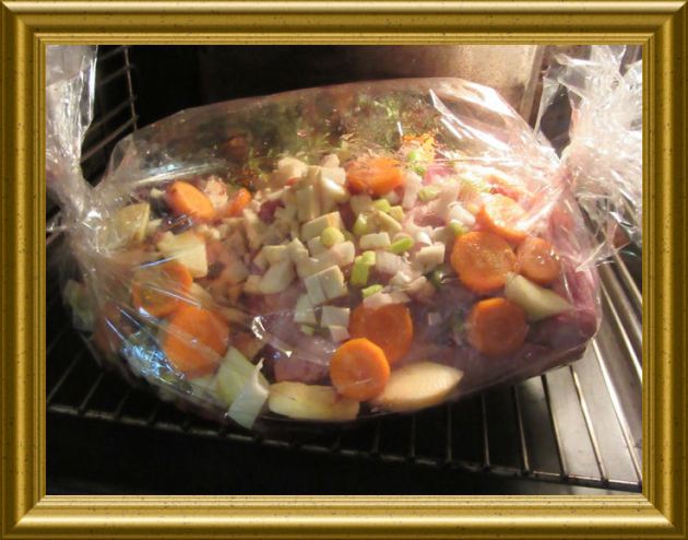 Lammkeule aus dem Bratenschlauch aus der Taraland Lehrküche