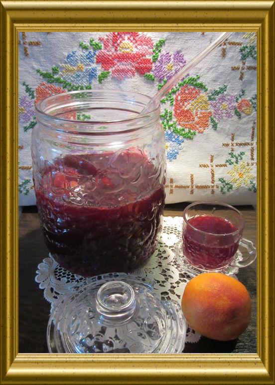 Blutorangen Bowle aus der Taraland Lehrküche