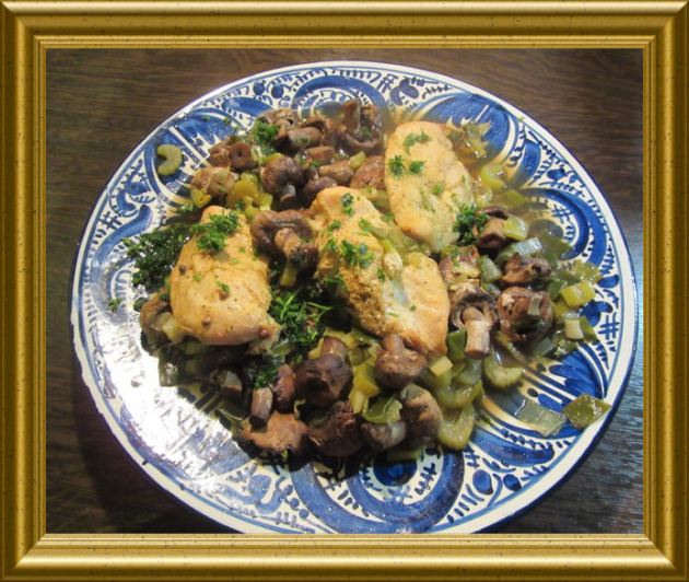 Hähnchen auf dem Gemüsebeet aus dem Bratenschlauch aus der Taraland Lehrküche