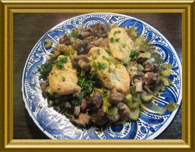 Hähnchen auf dem Gemüsebeet aus dem Bratenschlauch aus der Taraland Lehrküche