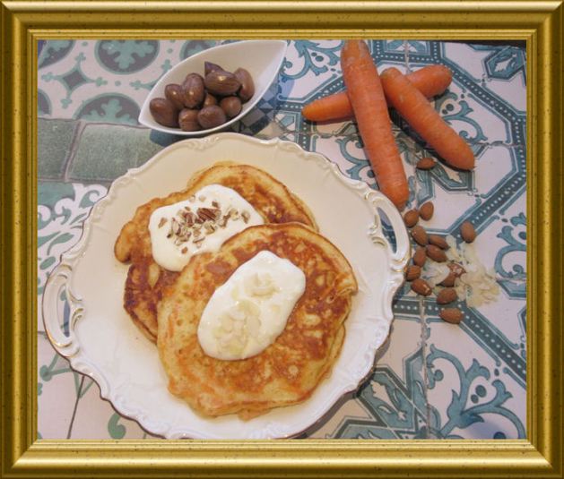 Möhren-Pancakes aus der Taraland Lehrküche
