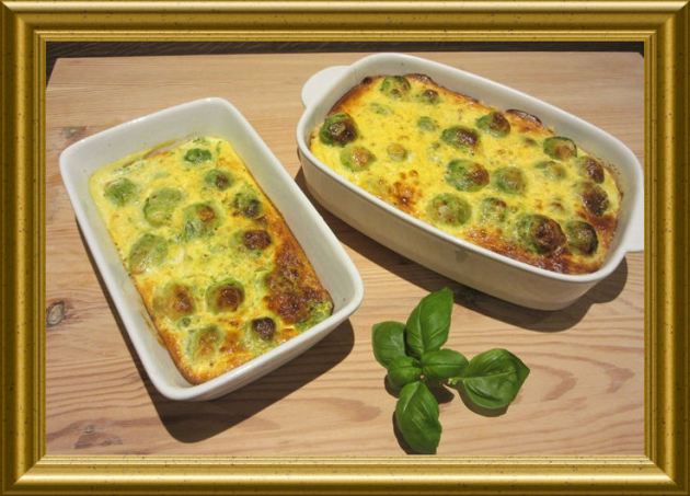 Rosenkohl Quiche aus der Taraland Lehrküche