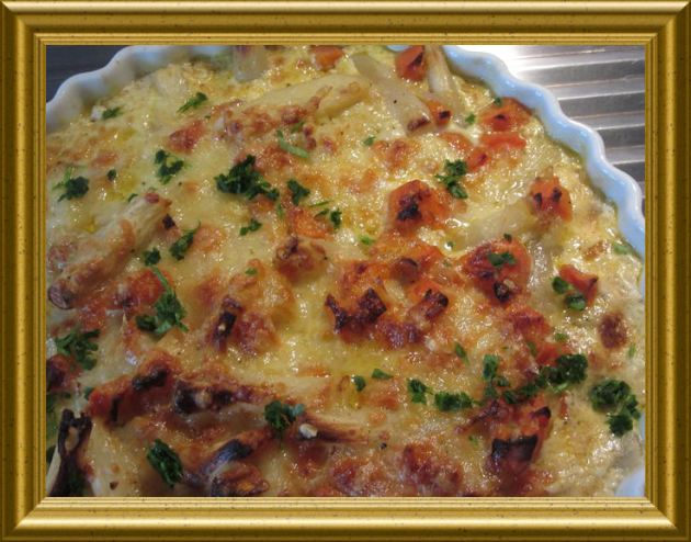 Schwarzwurzel-Möhren-Gratin aus der Taraland Lehrküche