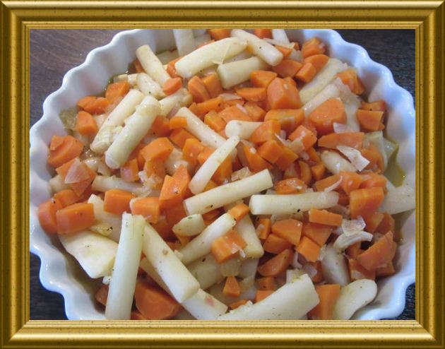 Schwarzwurzel-Möhren-Gratin aus der Taraland Lehrküche